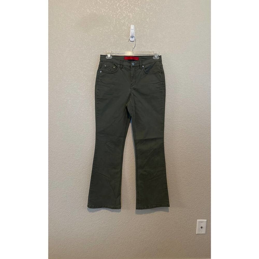 Womens Gloria Vanderbilt Olive Green Pants Size 8